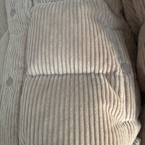 Pink Corduroy Aritzia Super Puff - Picture 2 of 6